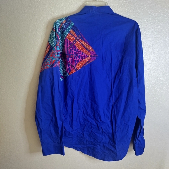 Pineda Covalin men's button down shirt Art To Wear Mexico Sz Xl - Picture 7 of 9